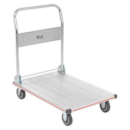 Global Industrial Folding Platform Truck, Aluminum, 36 x 24, 600 Lb. Capacity 241578